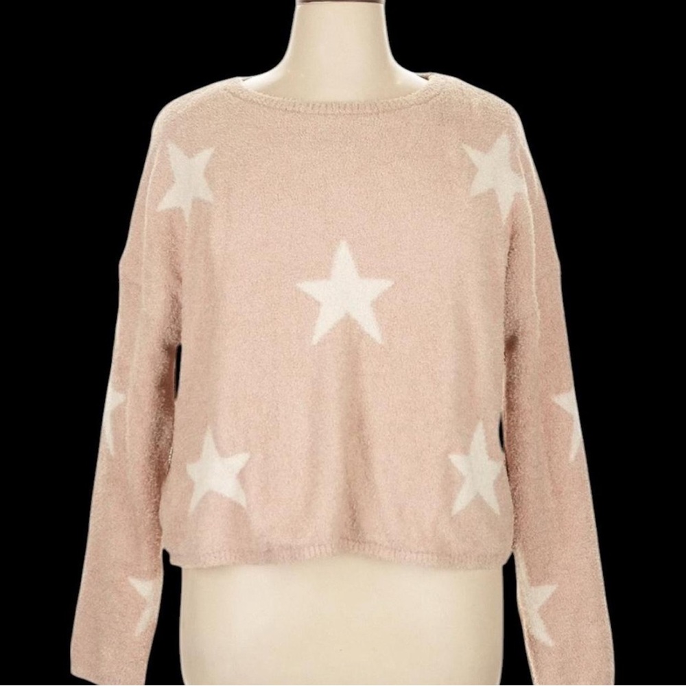 Francesca's Collections Blush Star Sweater